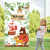 Polyester Hanging Banner Sign AJEW-WH0190-041-6