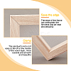 SUPERFINDINGS 3Pcs 3 Style Wooden Paper Making DIY-FH0004-03-4