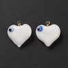 Handmade Evil Eye Lampwork Pendants LAMP-M015-03E-3