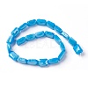 Electroplate Glass Beads Strands EGLA-J108A-E27-2