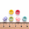 Opaque Acrylic European Beads TACR-S153-41I-4