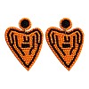 Alloy Dangle Stud Earrings FS-WG6CE38-03-1