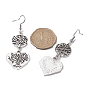 Tree of Life Alloy Dangle Earrings EJEW-JE05527-2