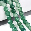 Natural Green Onyx Agate Beads Strands G-Q608-08A-03-1