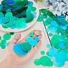690Pcs 6 Style Iridescent PVC Paillette/Sequins Pendants KY-OC0001-31B-3