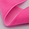 Polyester Velvet Ribbon for Gift Packing and Festival Decoration SRIB-M001-10mm-156-2