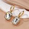 Ion Plating(IP) 304 Stainless Steel Hoop Earring Hand Polished EJEW-C017-06G-03-1