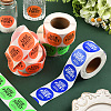 4 Rolls 4 Colors Paper Adhesive Label Stickers STIC-SP0001-12-5