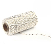 100M Macrame 2-Ply Cotton Braid Thread MAKN-PW0001-097A-24-1