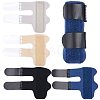 Adjustable 4Pcs 4 Color Finger Fracture Fixation Splint AJEW-GF0003-84B-1