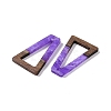 Resin & Wood Pendants WOOD-F015-10H-2