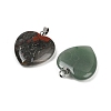 Natural & Synthetic Mixed Gemstone Pendants G-G202-04-2