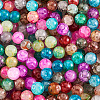 Spray Painted Glass Beads GLAA-TA0001-03-3