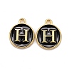 Golden Plated Alloy Charms ENAM-S118-02H-1