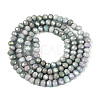 Ombre Effect Dyed Glass Beads Strands GLAA-C023-02-C26-2