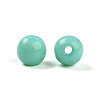 Opaque Solid Color Glass Beads GLAA-N007-4mm-A04-2