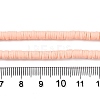 Flat Round Handmade Polymer Clay Beads CLAY-R067-6.0mm-13-5