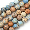 Natural Imperial Jasper Beads Strands G-I122-8mm-13-2