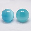 Cat Eye Sphere Ball Display Decoration DJEW-D031-40mm-02-1