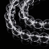 Transparent Glass Beads Strands X-GLAA-T032-T6mm-13-3