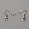 Brass Earring Hooks KK-WH0044-58-1