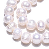 Natural Cultured Freshwater Pearl Beads Strands LS-PEAR-N013-17N-01-4