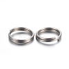 Tarnish Resistant 304 Stainless Steel Split Rings LS-X-STAS-P223-22P-04-2