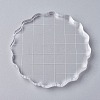 Acrylic Stamping Blocks Tools X-OACR-WH0003-26C-1