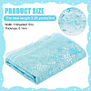 Polyester Snowflake Mesh Fabric DIY-WH0032-48-2