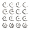  Jewelry 28Pcs 7 Style Tibetan Style Zinc Alloy Pendants FIND-PJ0001-25-11