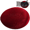 Velet Pillbox Stewardess Fascinator Hat Base for Millinery AJEW-WH0248-757A-1