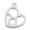 Non-Tarnish 304 Stainless Steel Pendants LS-STAS-M228-A01-04P-1