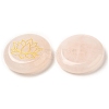 Natural Rose Quartz Cabochons G-C158-04A-2