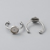 Stainless Steel Ring Components STAS-WH0029-98B-P-2