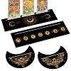 4Pcs 4 Style Wooden Tarot Card Stand Holder DJEW-WH0041-006-1