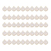 Golden Plated Alloy Charms ENAM-SZ0001-25A-C-1