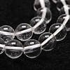Natural Quartz Crystal Beads Strands X-G-D840-61-6mm-3