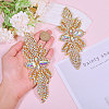 Flower Glass Hotfix Rhinestone FIND-WH0148-265A-01-3