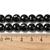 Natural Black Onyx(Dyed & Heated) Beads Strands G-K351-A02-01-5
