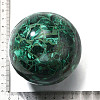 Synthetic Malachite Crystal Ball G-N330-029-01-3