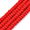 Handmade Polymer Clay Beads Strand CLAY-T021-01J-1