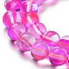 Transparent Glass Beads GLAA-B022-8mm-13-3