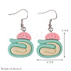 Food Theme Resin Dangle Earrings FS-WGC167F-02-1
