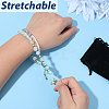 1Bag Plastic & Glass Beaded Stretch Bracelets BJEW-PA0001-10B-3