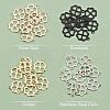 40Pcs 4 Colors 304 Stainless Steel Charms STAS-UN0030-85-4
