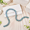 1 Strand Handmade Glod Sand Lampwork Beads Strands LAMP-TA0002-09G-5