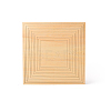 Wooden Concentric Geometric Figure Rail Set WOOD-WH0050-038E-1