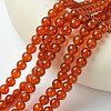 Natural Carnelian Beads Strands X-GSR8MM060-1-3