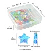90Pcs 9 Colors Eco-Friendly Transparent Acrylic Beads TACR-FS0001-63-4