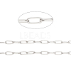 Tarnish Resistant 304 Stainless Steel Paperclip Chains CHS-F010-01B-P-1